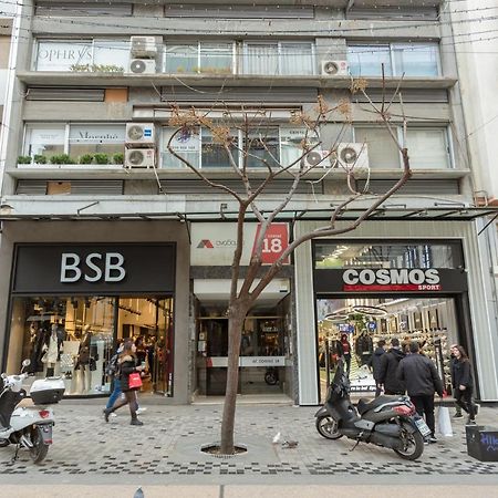 Апартаменты Ag.Sofias Pedestrian Area Luxury Ap. & Big Balcony Салоники Экстерьер фото