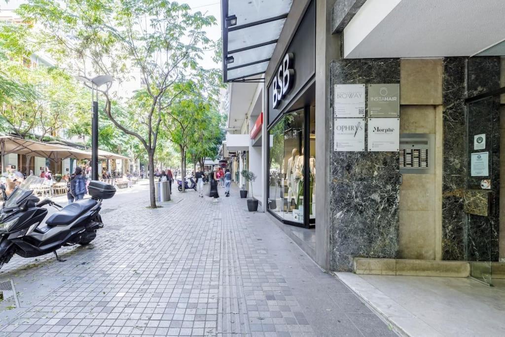 Апартаменты Ag.Sofias Pedestrian Area Luxury Ap. & Big Balcony Салоники Экстерьер фото