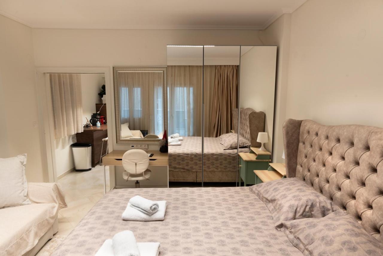 Апартаменты Ag.Sofias Pedestrian Area Luxury Ap. & Big Balcony Салоники Экстерьер фото